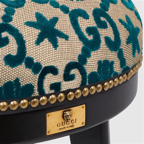 Gucci GG jacquard stool